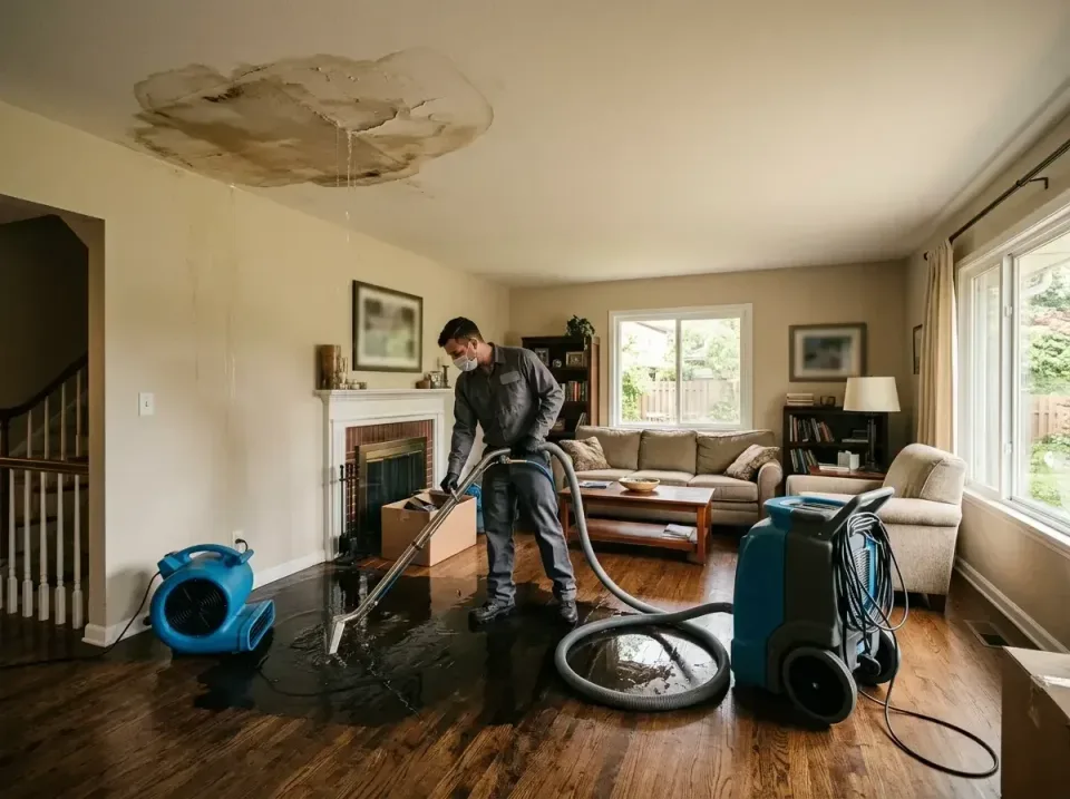 attic-pipe-burst-ceiling-drip-008 — frequently asked questions, Water Damage Restoration & Carpet Care in Conley, GA